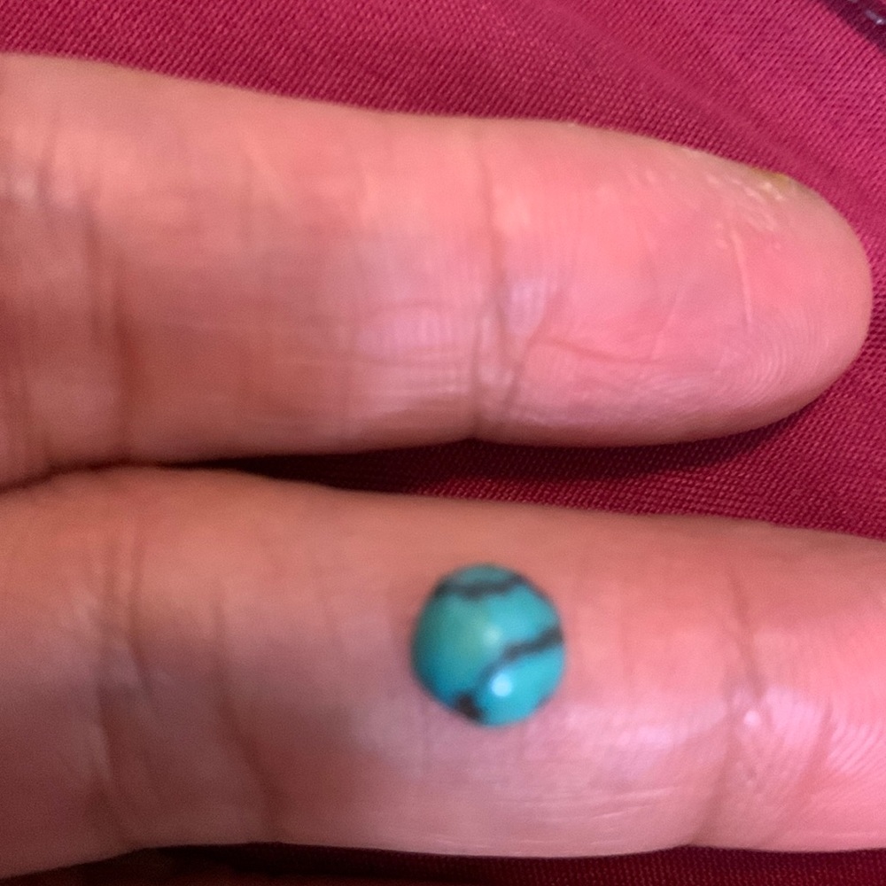 Genuine turquoise stone